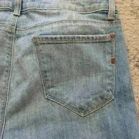 Genetic Denim Womens Button Fly Light Wash Relaxed Fit Jean 30 - Picture 8 of 12